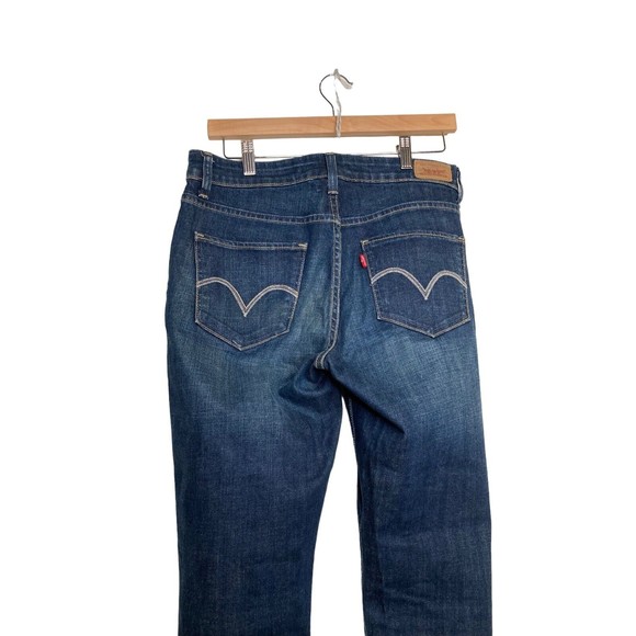 Levi's The Original Jeans Size 10 S/C Womens Mid Rise Skinny Blue Medium Wash - Picture 4 of 11
